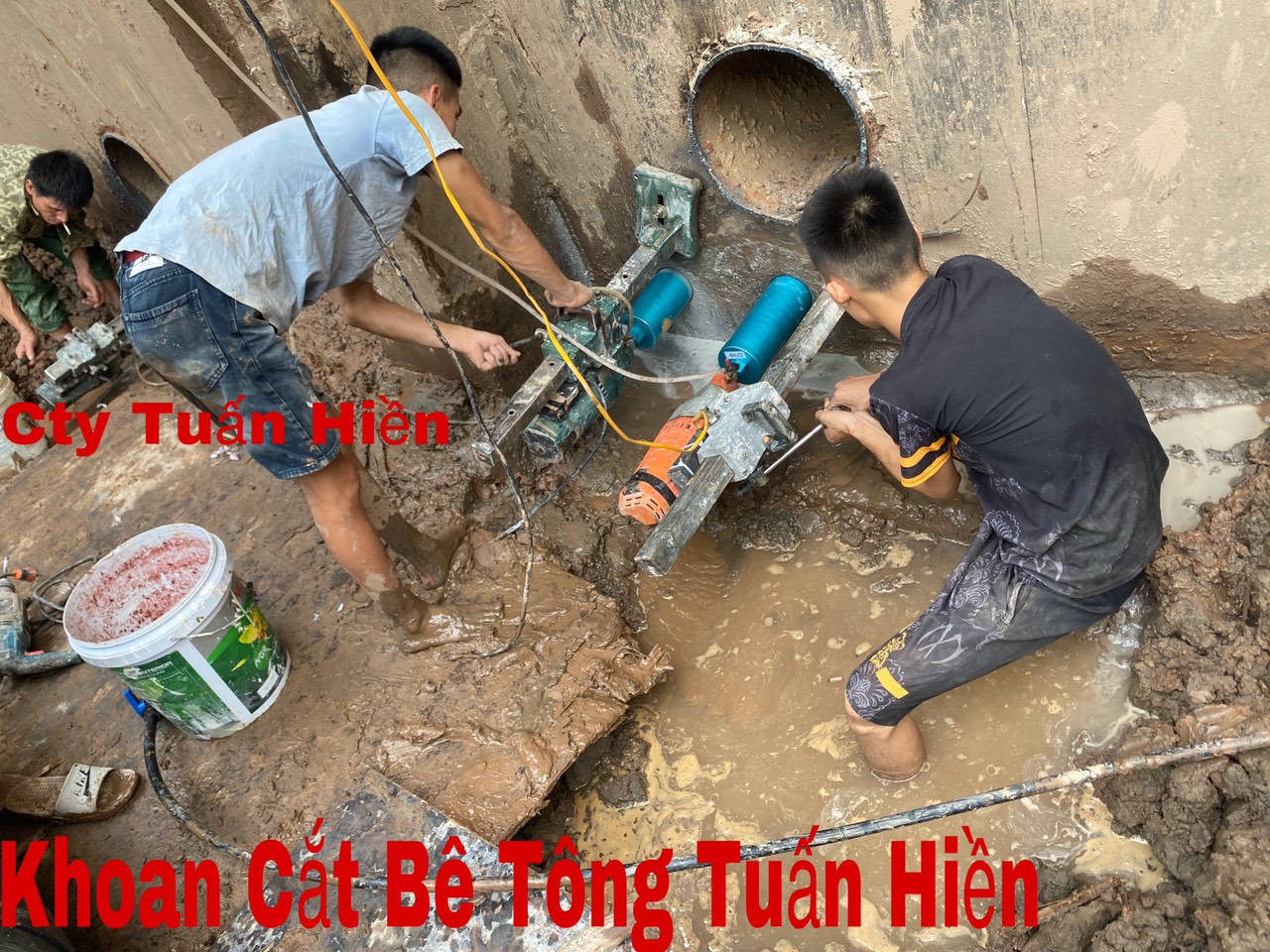 khoan cắt bê tông tuấn hiền