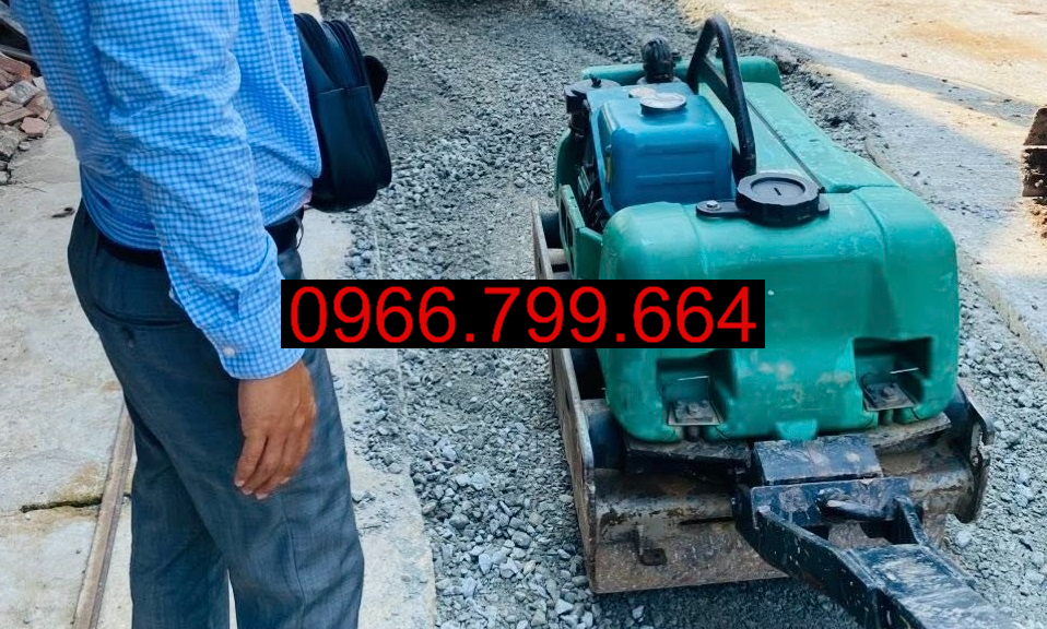 Cho Thuê Máy Lu Mini Dắt Tay