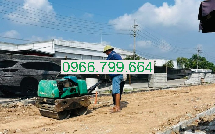 Cho Thuê Máy Lu Mini Dắt Tay