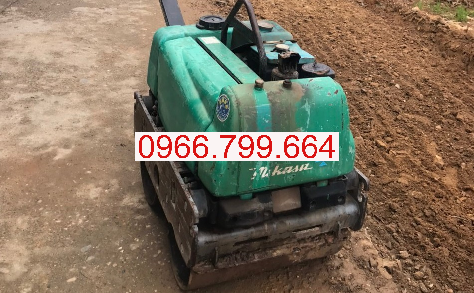 Cho Thuê Máy Lu Mini Dắt Tay