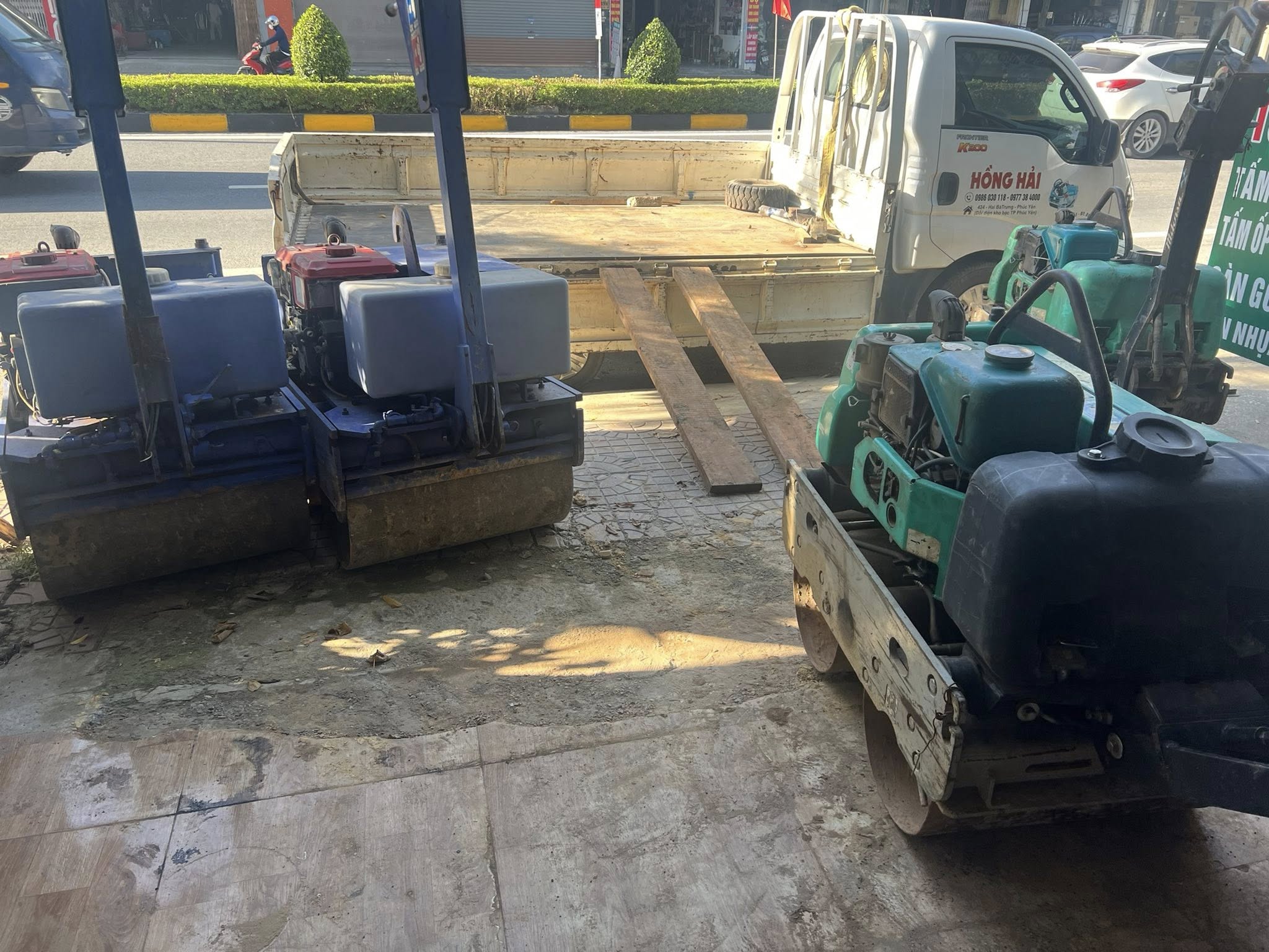 Cho Thuê Máy Lu Mini Dắt Tay Tại Hải Phòng Cho Thuê Máy Lu Mini Dắt Tay Tại Hải Phòng