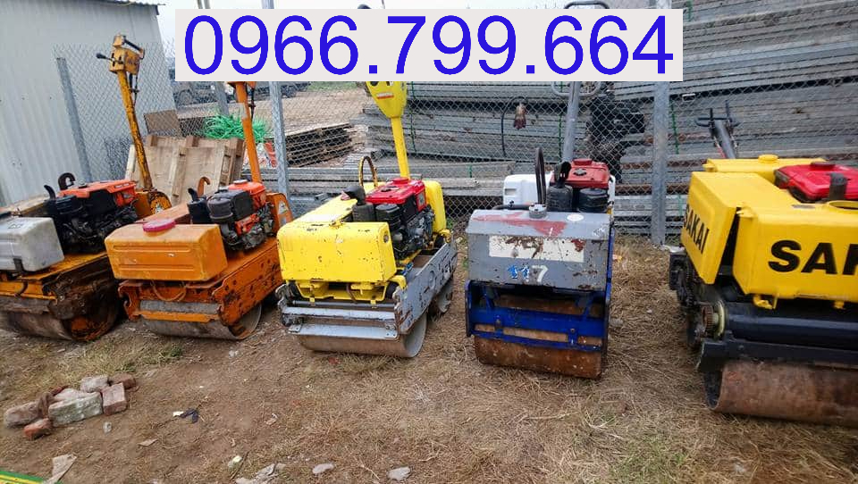 Cho Thuê Máy Lu Mini Dắt Tay