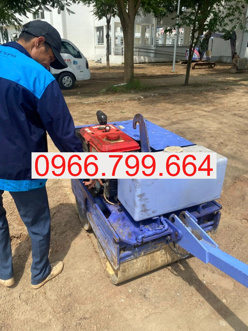 Cho Thuê Máy Lu Mini Vĩnh Yên