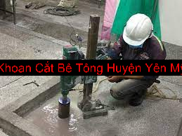 Khoan Cắt Bê Tông Huyện Yên Mỹ