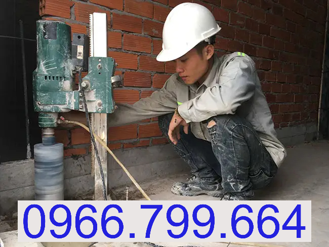 Khoan Rút Lõi Bê Tông Tại Yên Mỹ