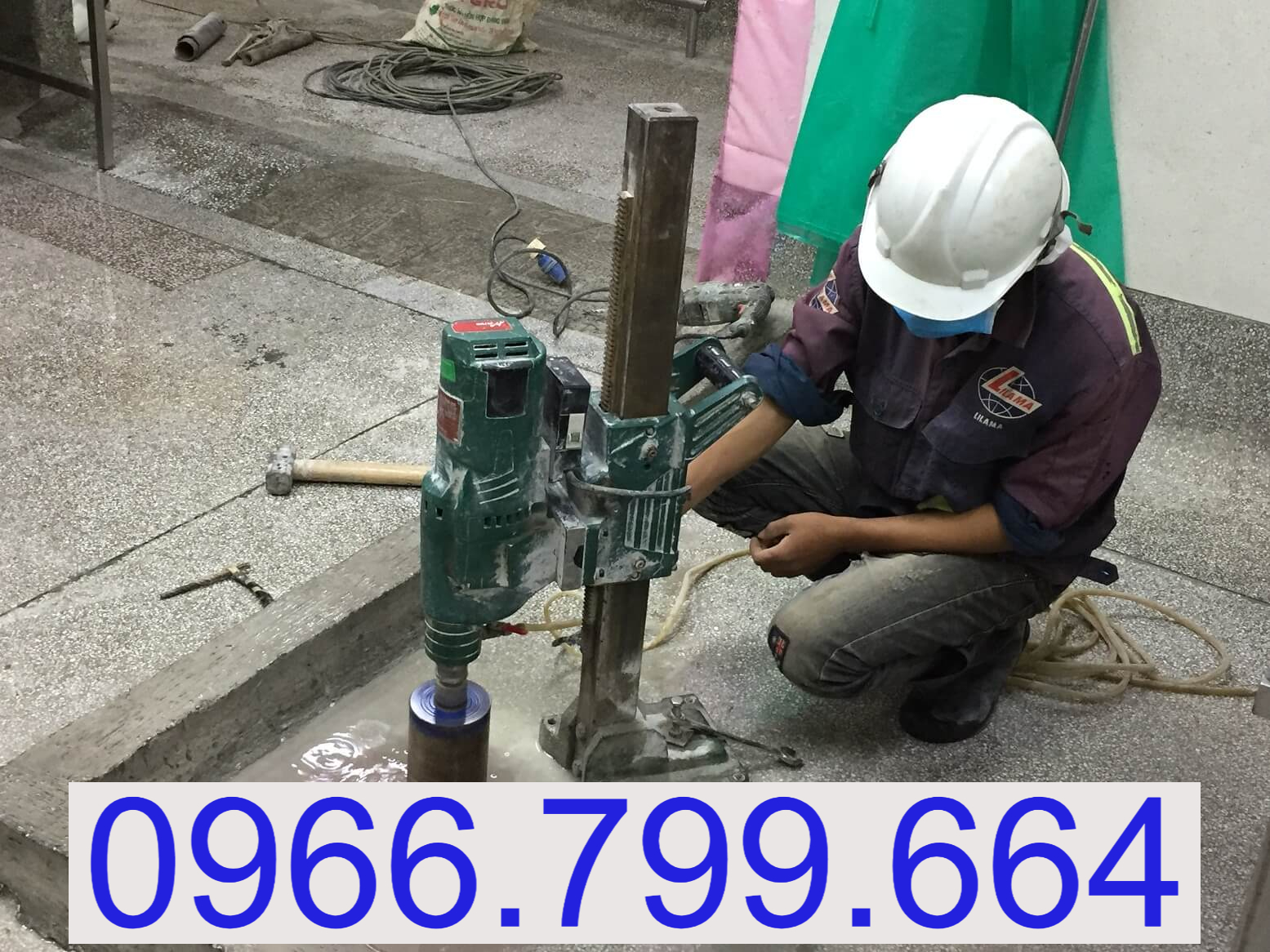 Khoan Rút Lõi Bê Tông Yên Mỹ Hưng Yên