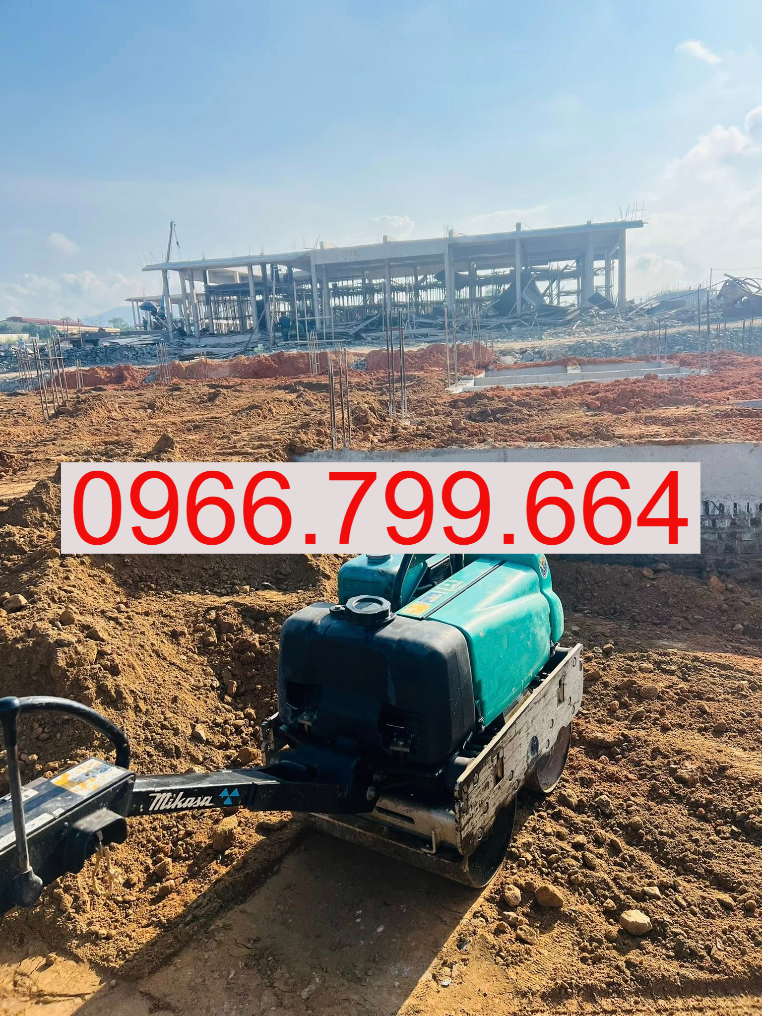 Cho Thuê Máy Lu Mini Chương Mỹ