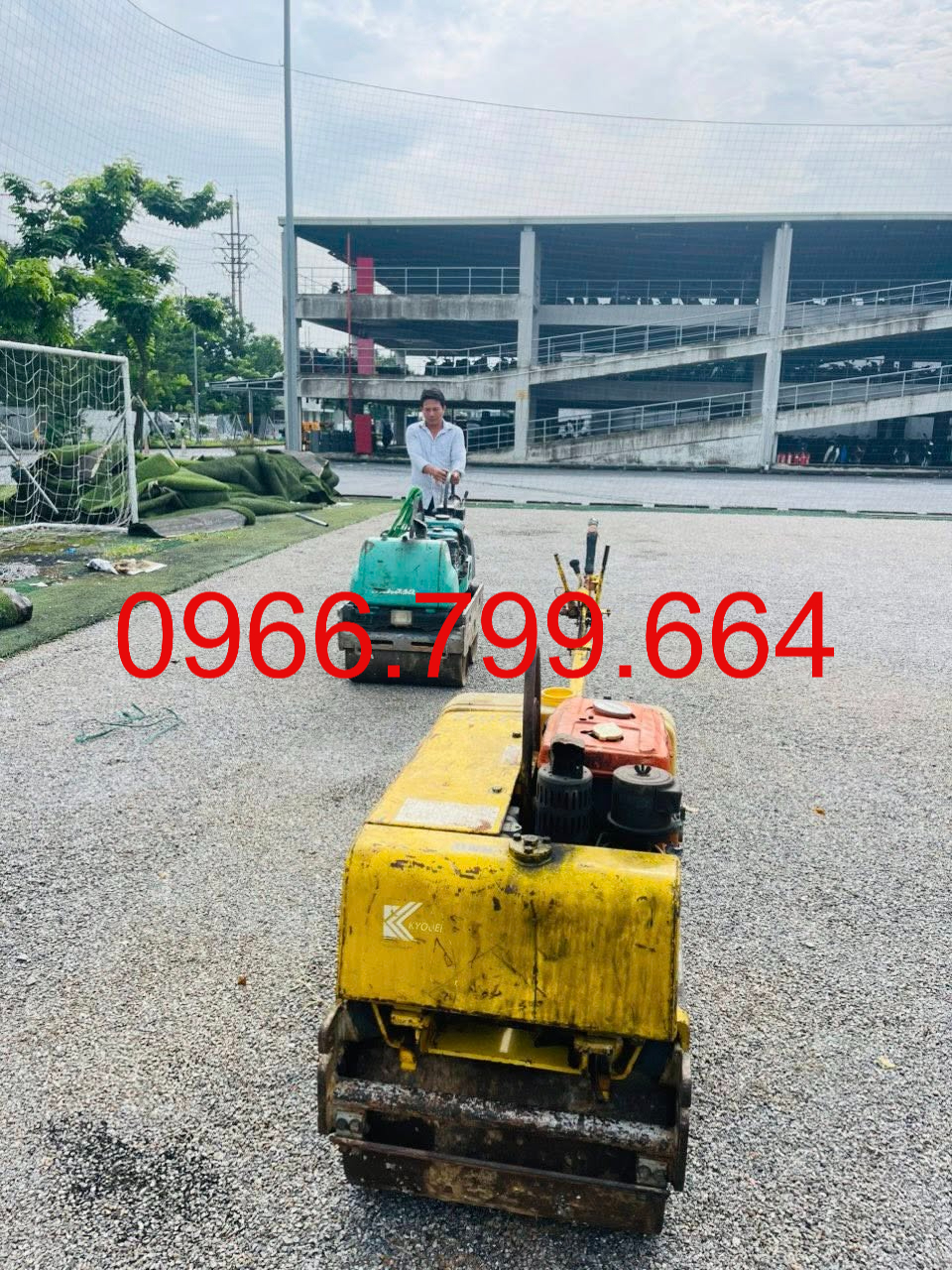 Cho Thuê Máy Lu Mini Dắt Tay Tại Phúc Thọ