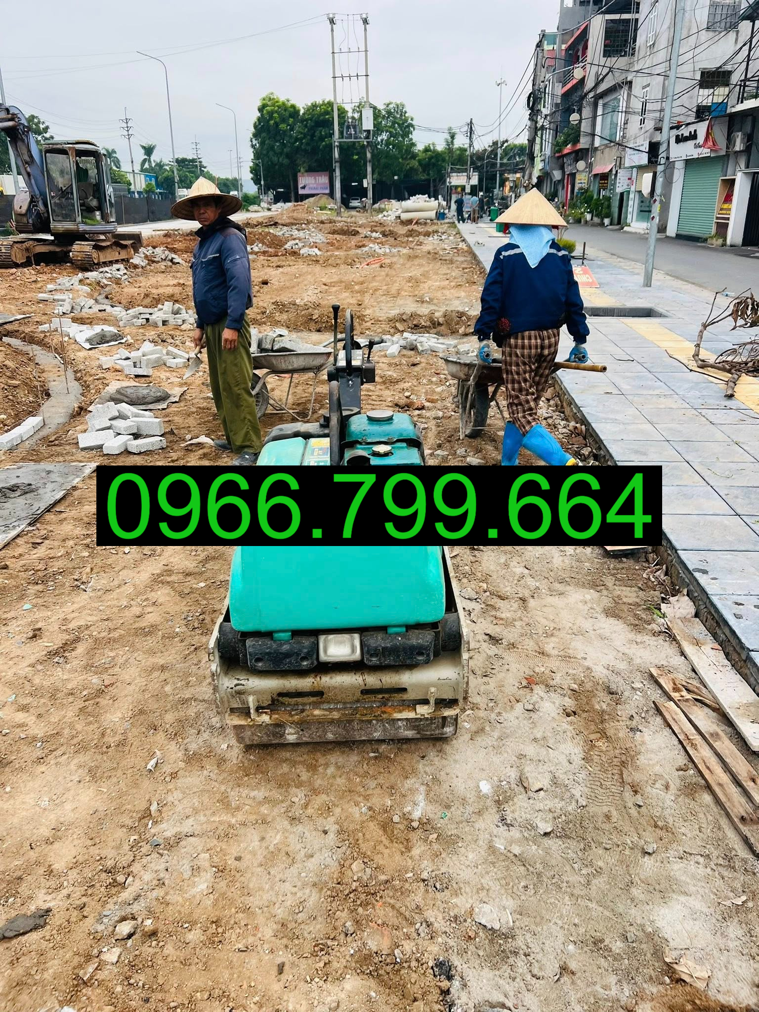 Cho Thuê Máy Lu Mini Gia Lâm