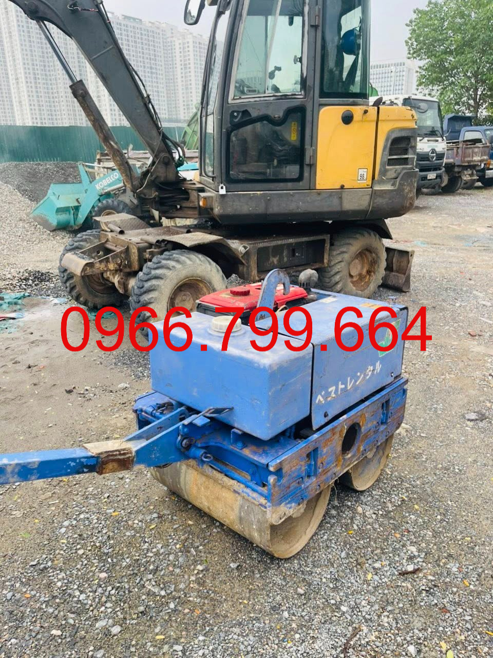 Cho Thuê Máy Lu Mini Phúc Thọ