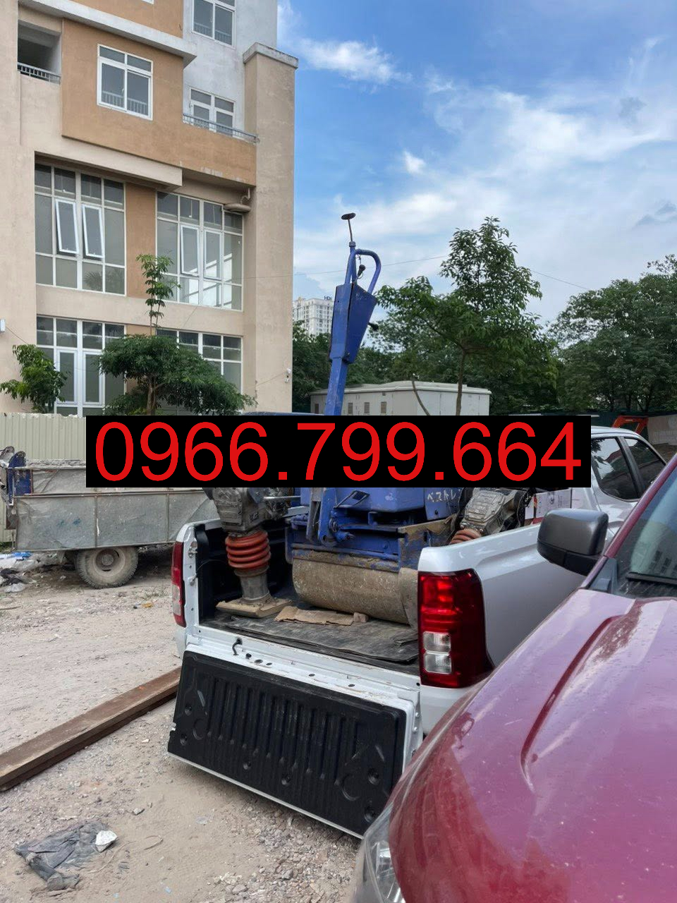 Thuê Máy Lu Mini Dắt Tay tại Đông Anh