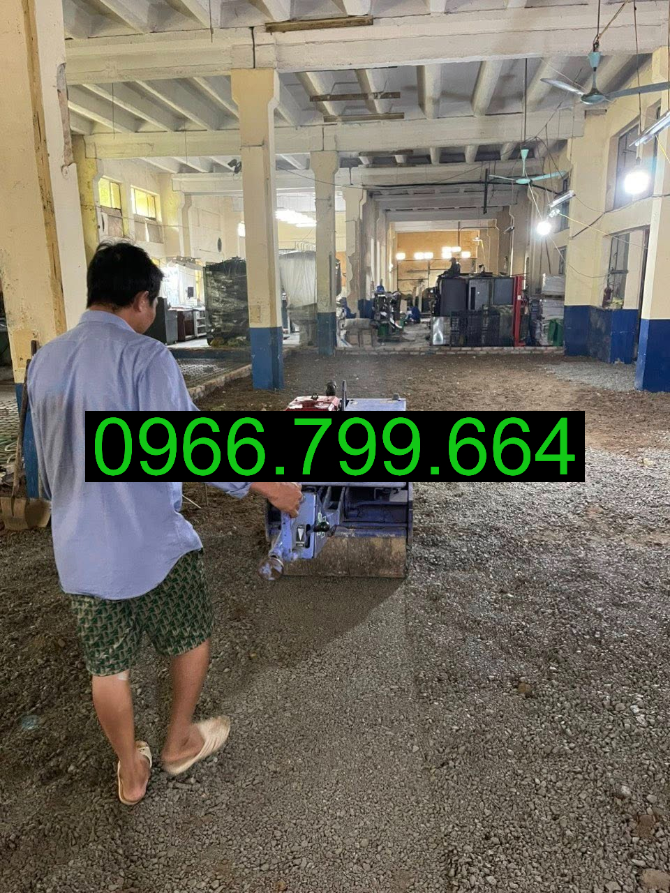 Thuê Máy Lu Mini Dắt Tay tại Gia Lâm