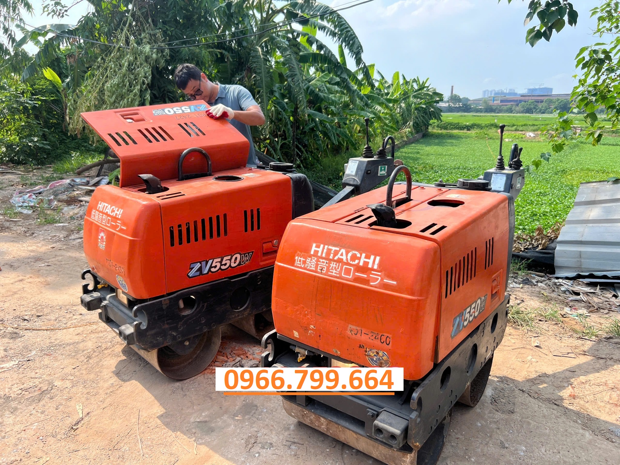 Thuê Máy Lu Mini Dắt Tay tại Mê Linh Thuê Máy Lu Mini Dắt Tay tại Mê Linh