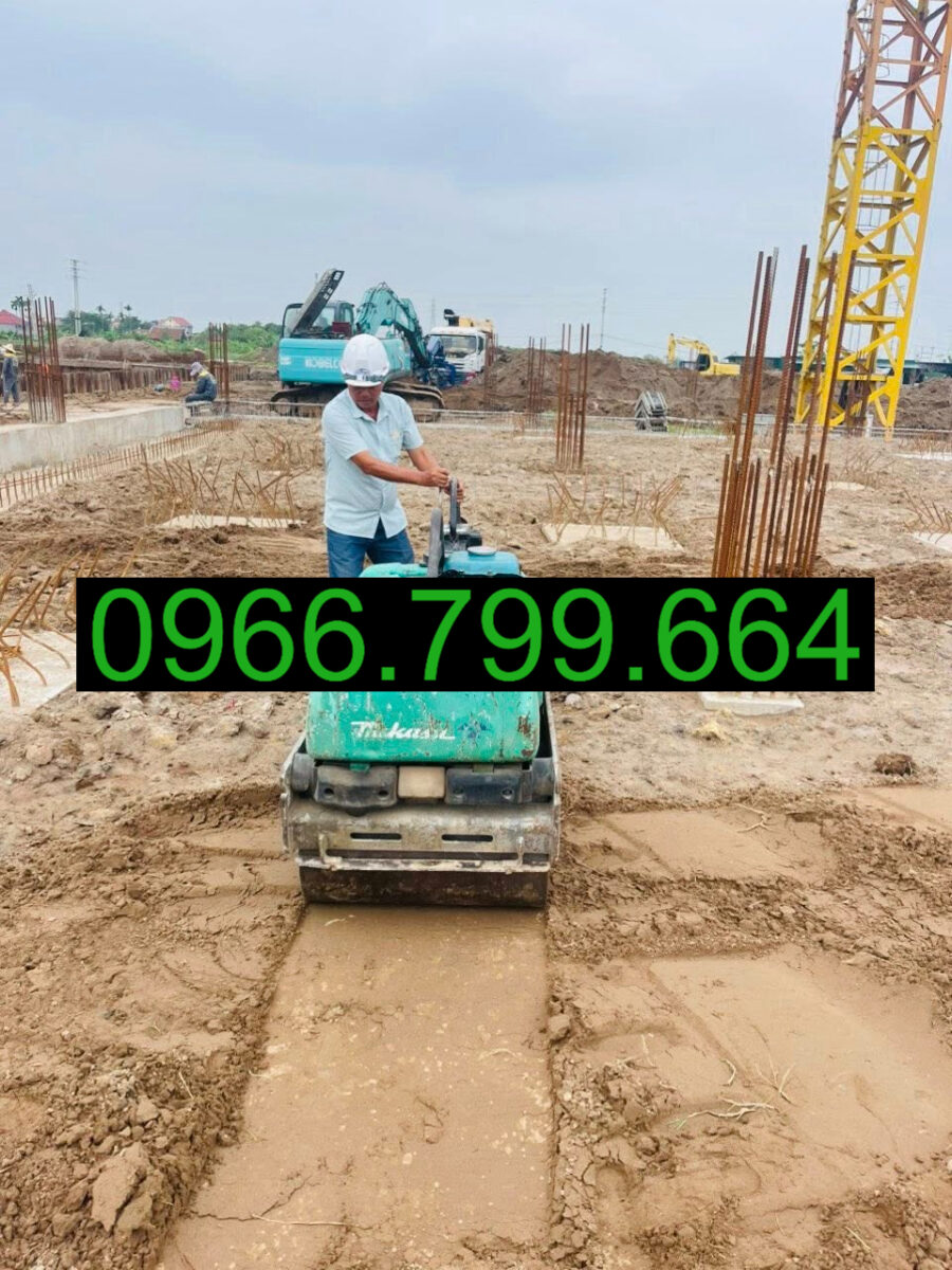 Thuê Máy Lu Mini Dắt Tay Quận Ba Đình