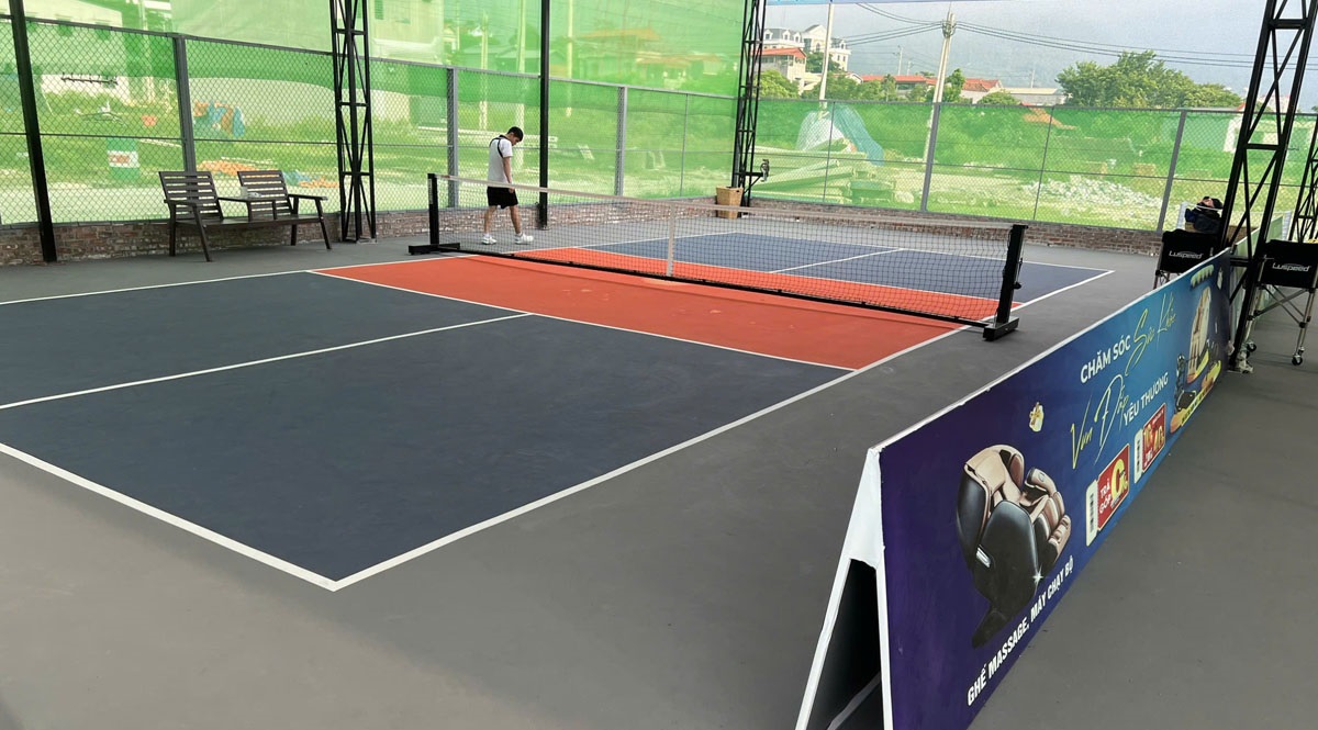 Thi Công Thảm Nhựa Sân Pickleball Tại Phú Thọ