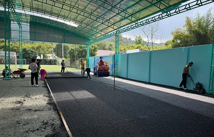 Thi Công Thảm Nhựa Sân Pickleball ở Phú Thọ