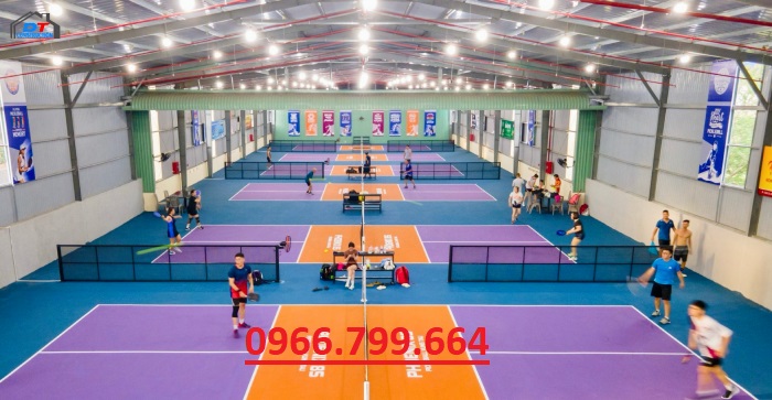 Thi Công Thảm Nhựa Sân Pickleball
