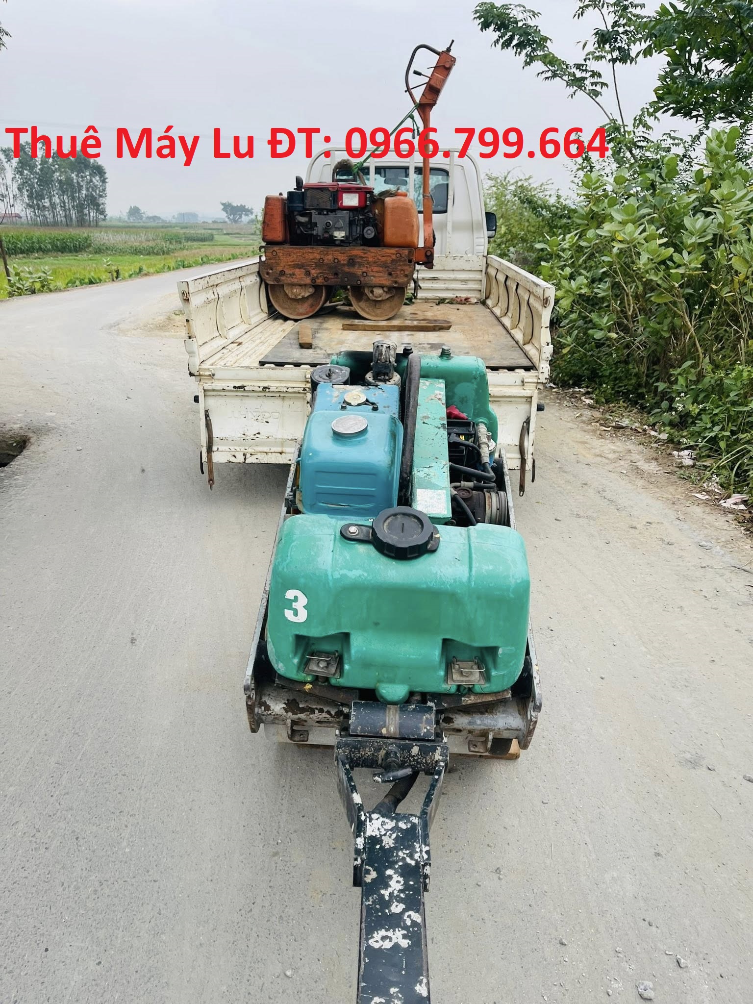 Cho Thuê Máy Lu Mini Dắt Tay Quận Nam Từ Liêm