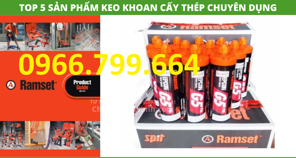 đại lý keo ramset tại quận 1