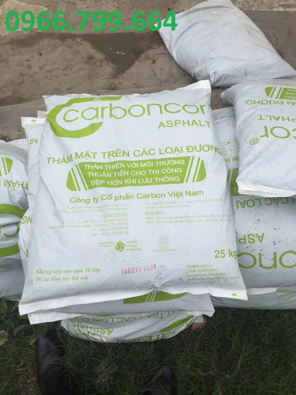 Bê Tông Nhựa Nguội Carboncor Asphalt Quận 9