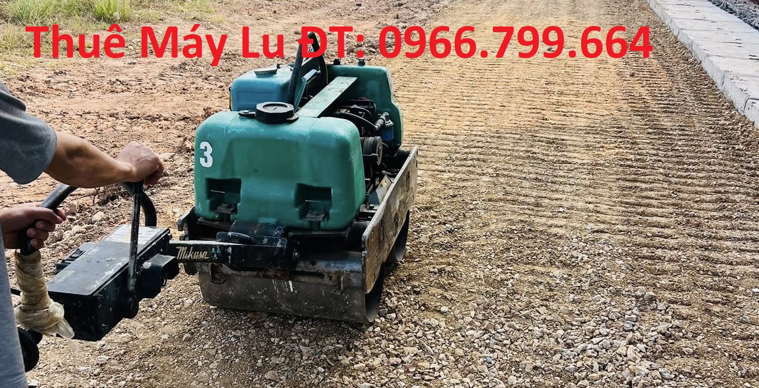 Cho Thuê Máy Lu Rung Mini Dắt Tay Tại Hà Nội