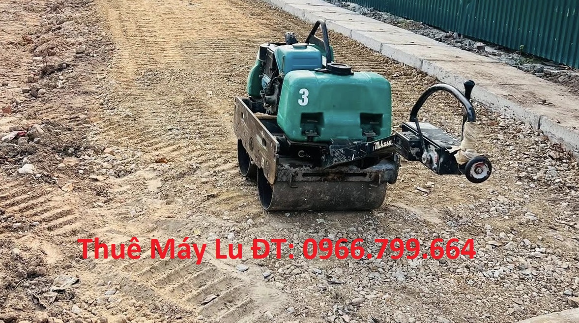 Cho Thuê Máy Lu Rung Mini Dắt Tay Hà Nội