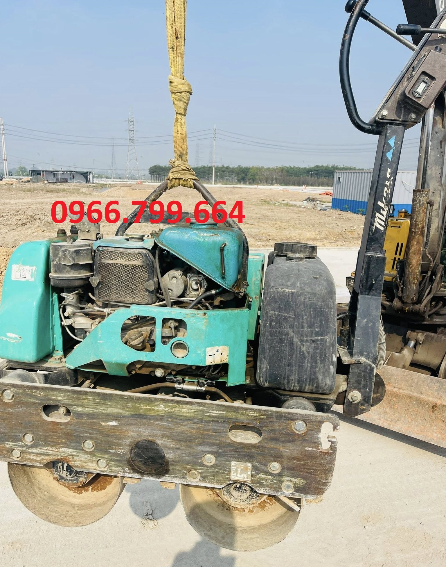 Cho Thuê Máy Lu Rung Mini Dắt Tay Tại Bắc Giang