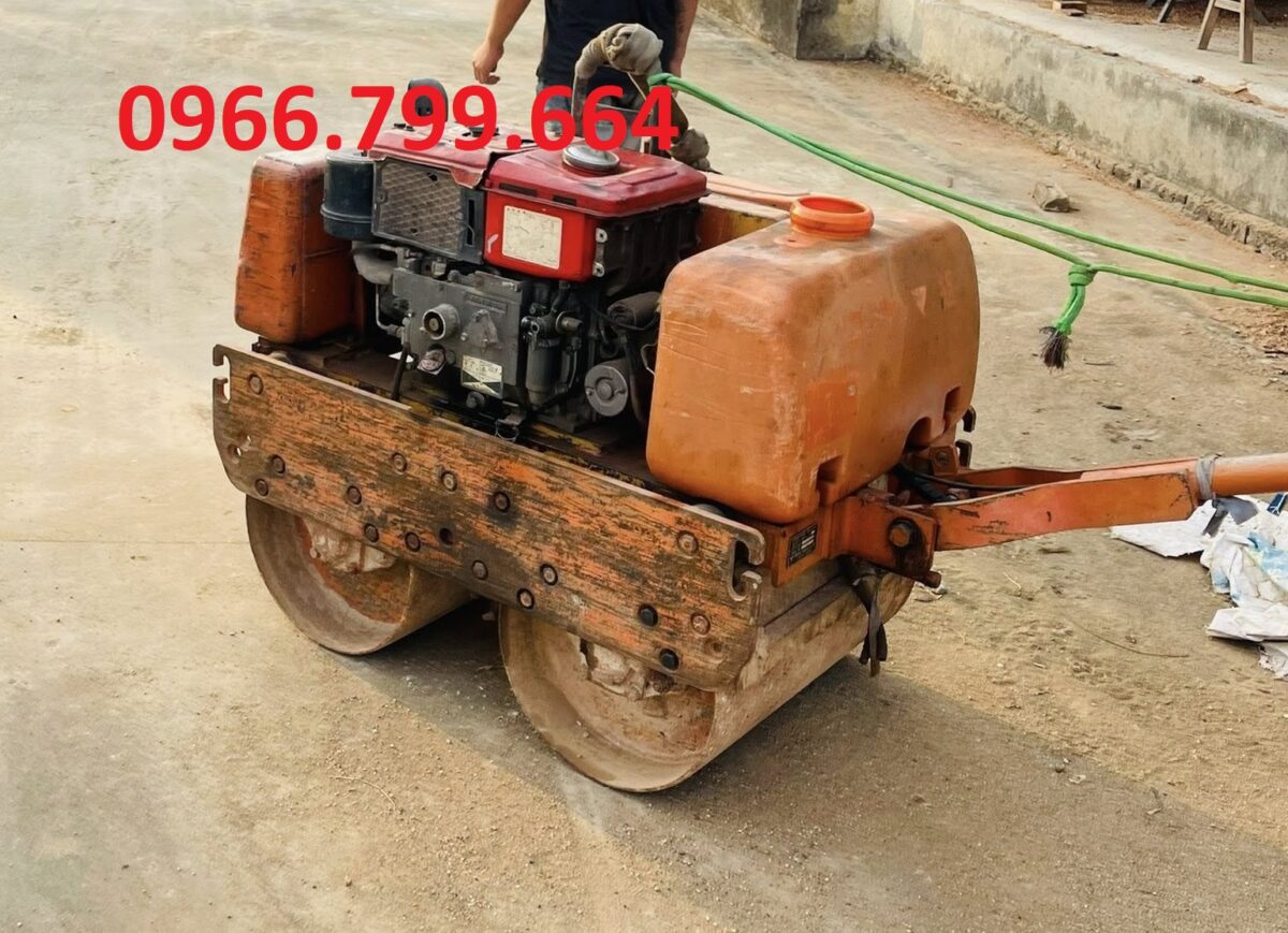 Cho Thuê Máy Lu Rung Mini Dắt Tay