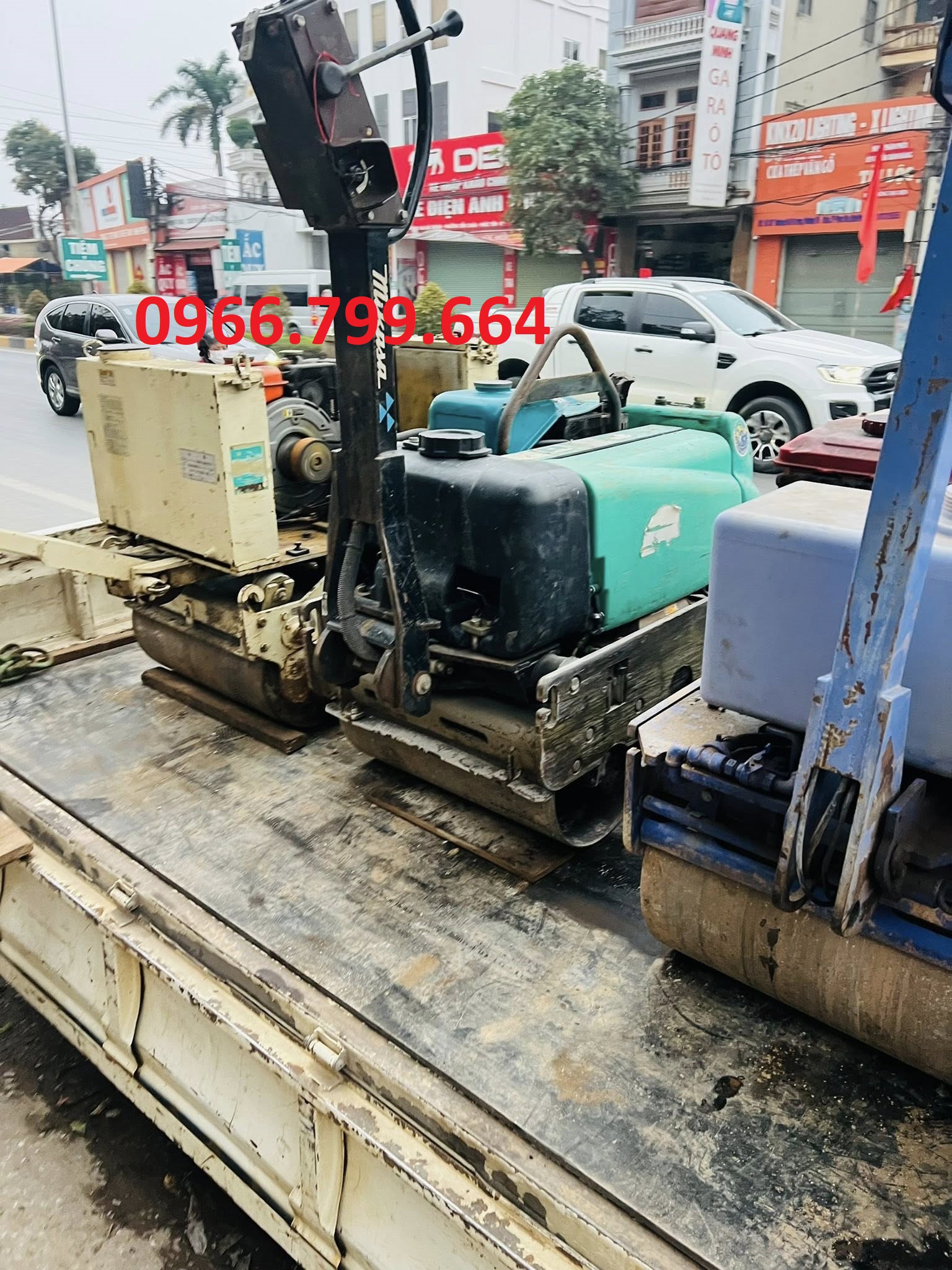 Cho Thuê Máy Lu Rung Mini Dắt Tay Tại Bắc Giang