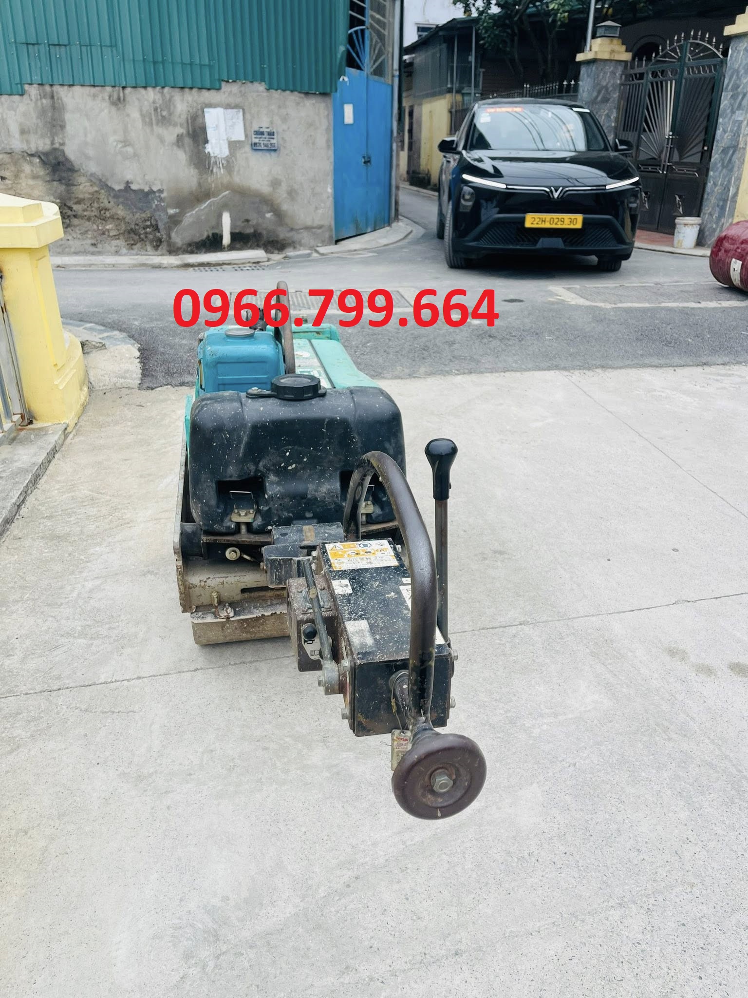 Cho Thuê Máy Lu Rung Mini Dắt Tay Tại Nam Định