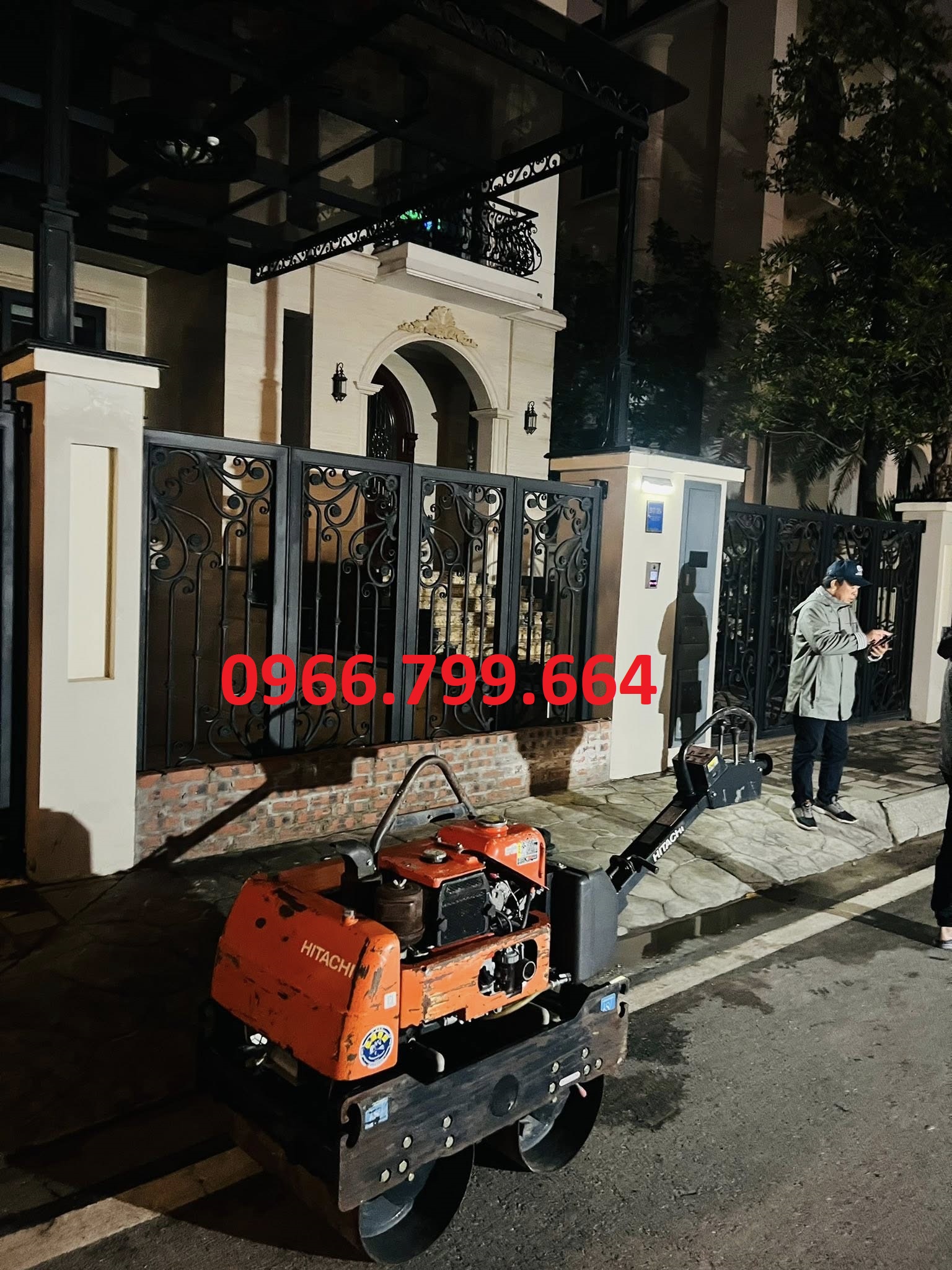 Cho Thuê Máy Lu Rung Mini Dắt Tay ở Bắc Ninh