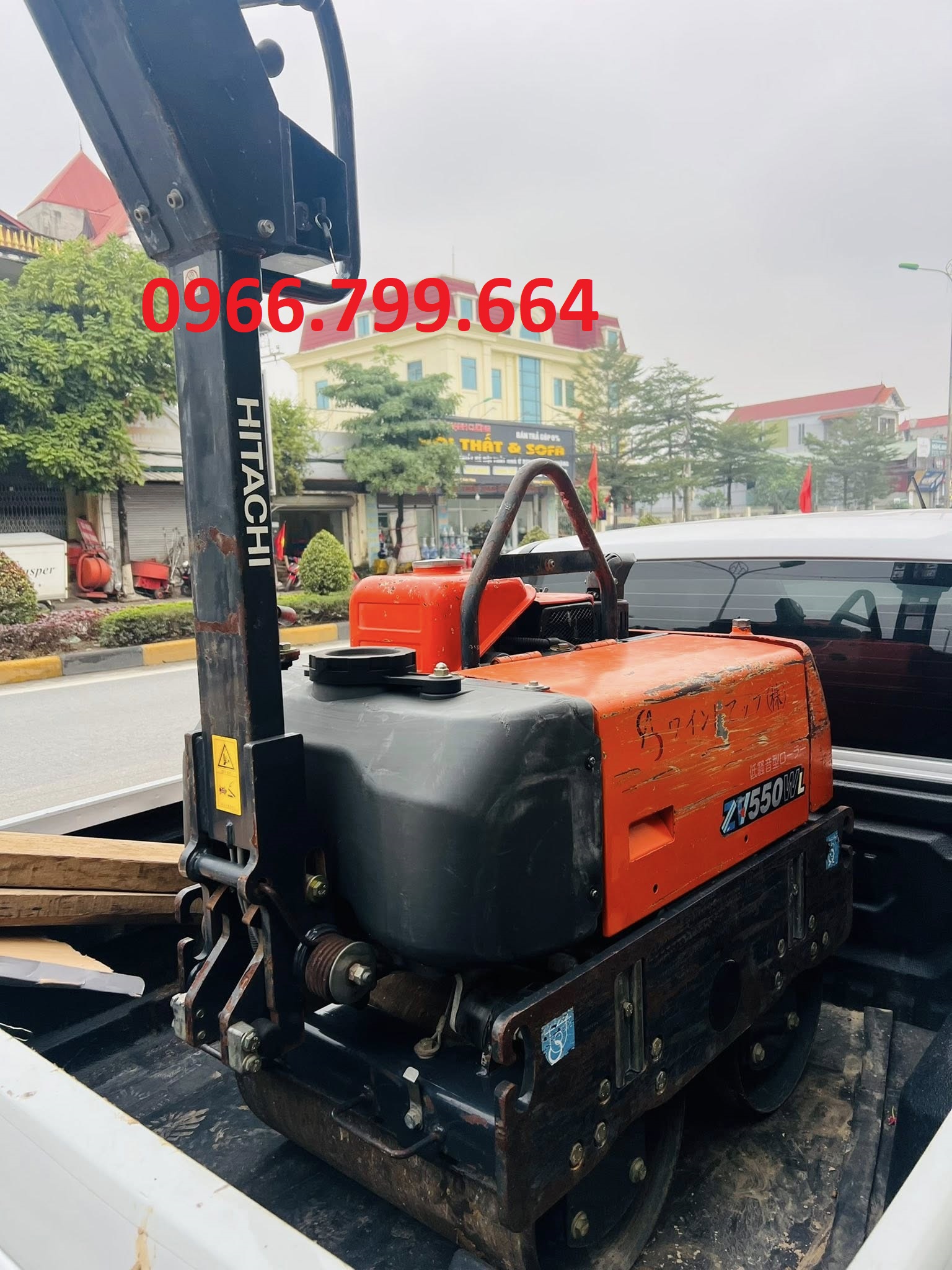 Cho Thuê Máy Lu Rung Mini Dắt Tay Tại Hòa Bình