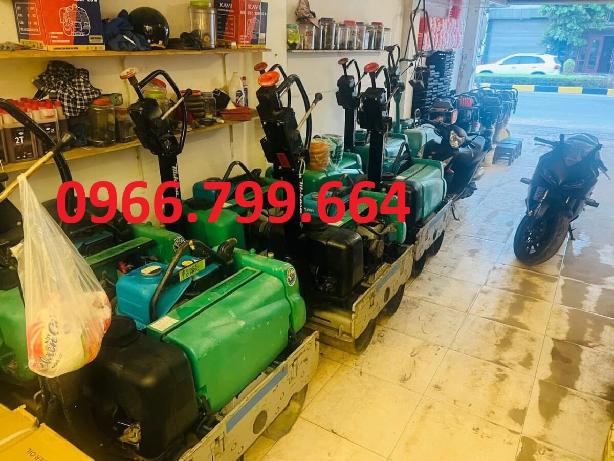 Cho Thuê Máy Lu Rung Mini Dắt Tay