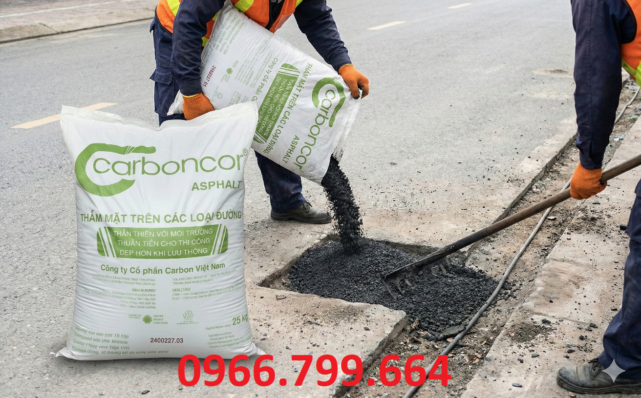 Đại Lý Nhựa Đường Trộn Sẵn Đóng Bao Quận 1