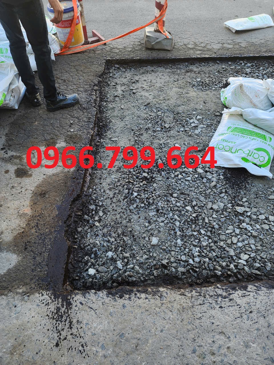 Đại Lý Nhựa Đường Trộn Sẵn Đóng Bao Tại Quận 2