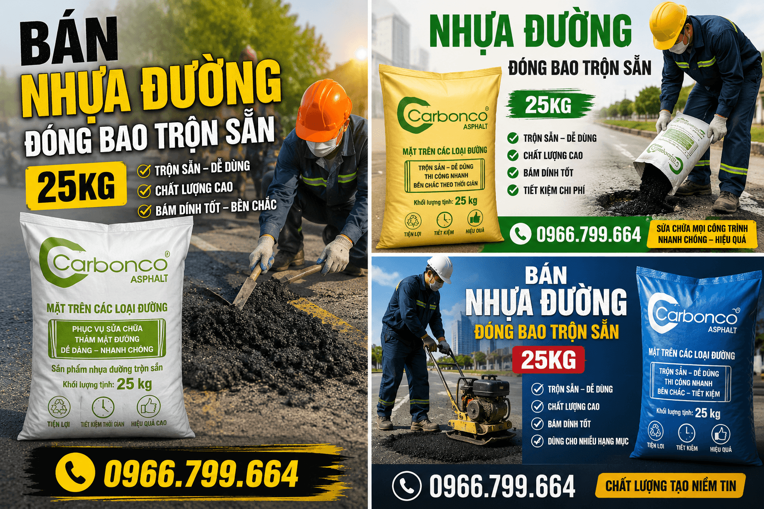 Bán Nhựa Đường Asphalt Đóng Bao ở Bình Tân