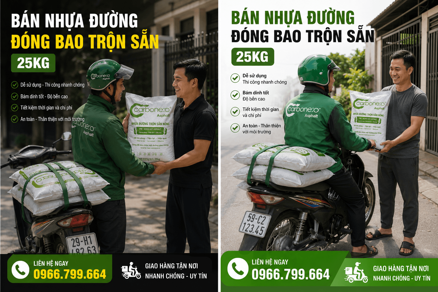 Bán Nhựa Đường Đóng Bao Hà Nội