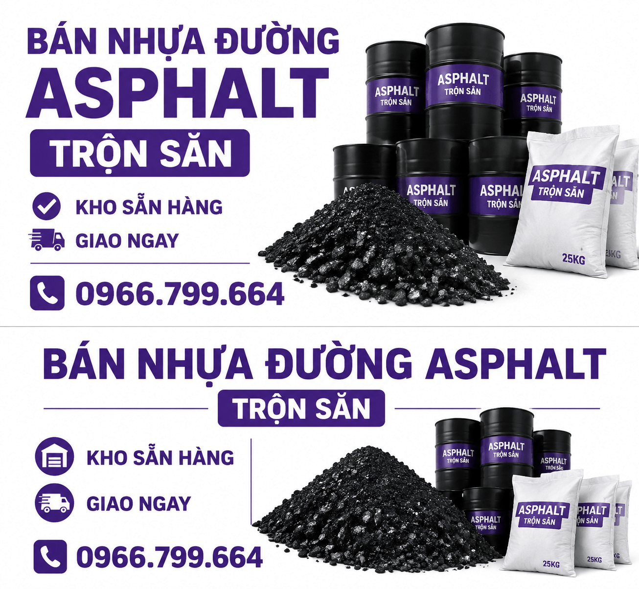 Bán Nhựa Đường Đóng Bao Trộn Sẵn Bình Tân