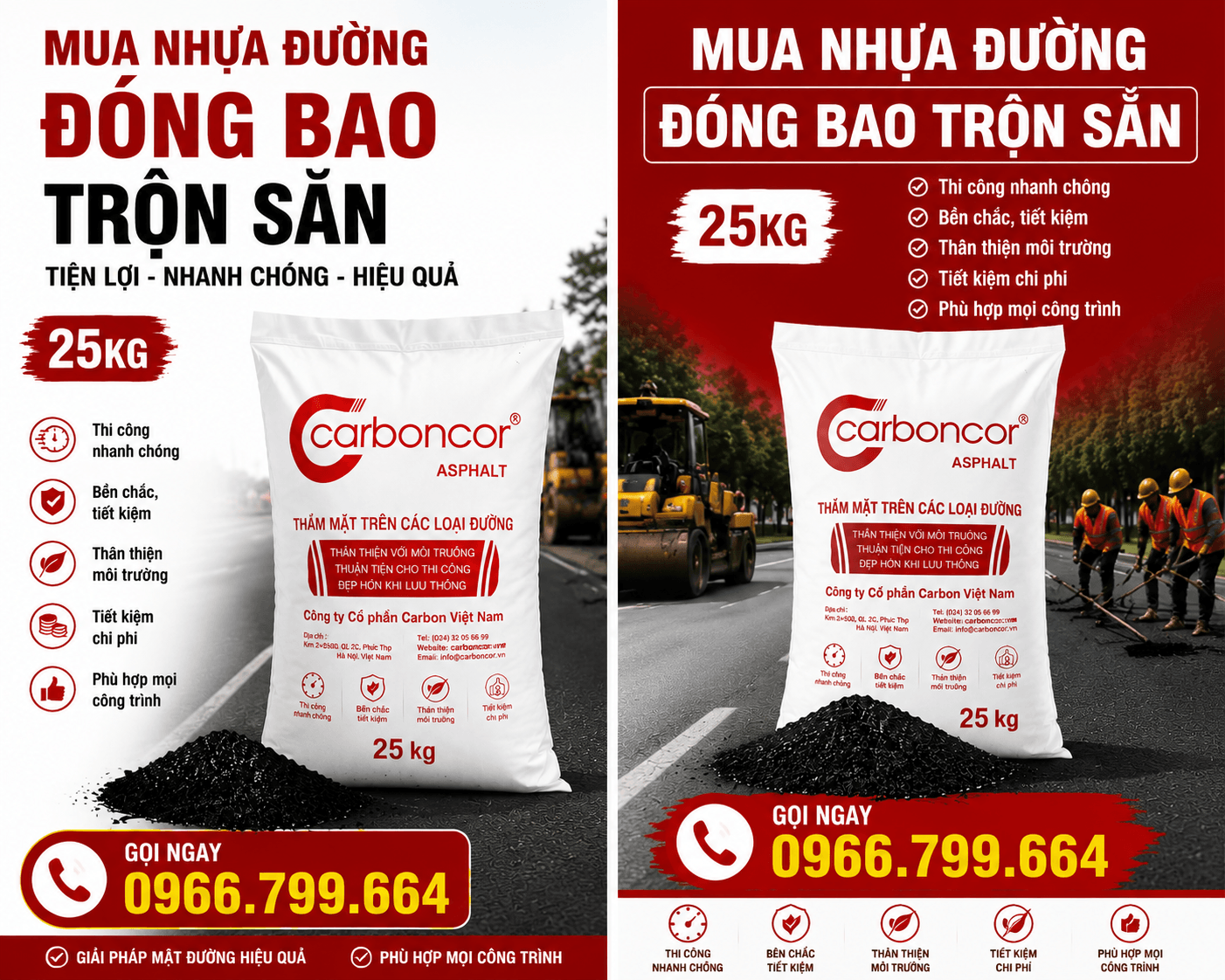 Bán Nhựa Đường Đóng Bao ở Bình Tân