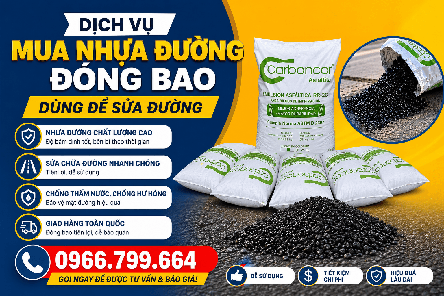 Bê Tông Nhựa Nguội