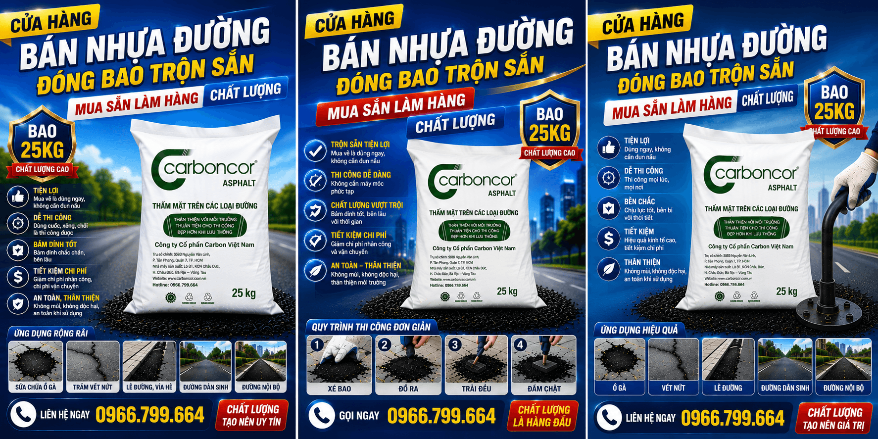 Bê Tông Nhựa Nguội ở Quận Bình Tân