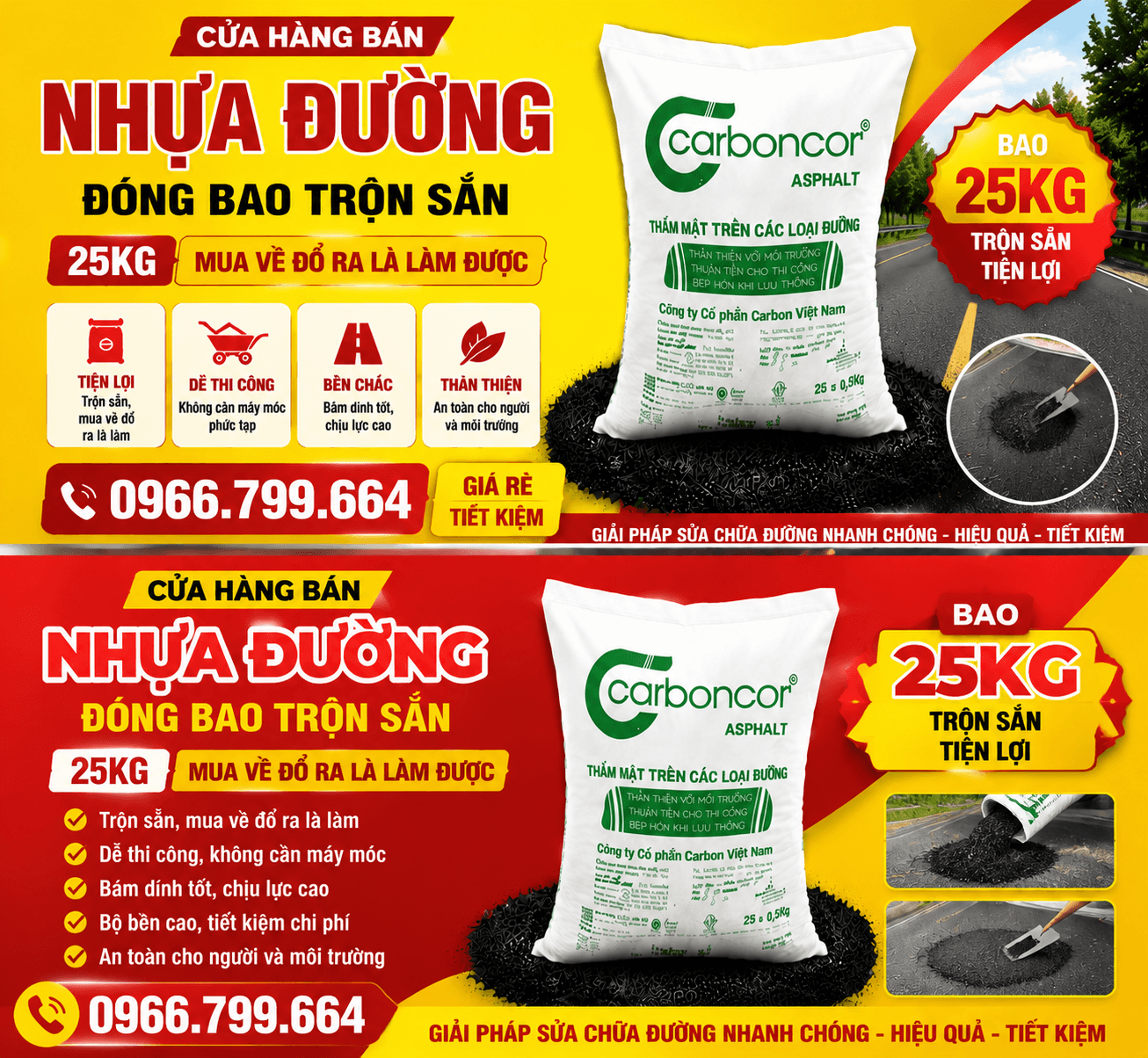 Cửa Hàng Nhựa Đường Trộn Sẵn Đóng Bao Tại Tân Phú