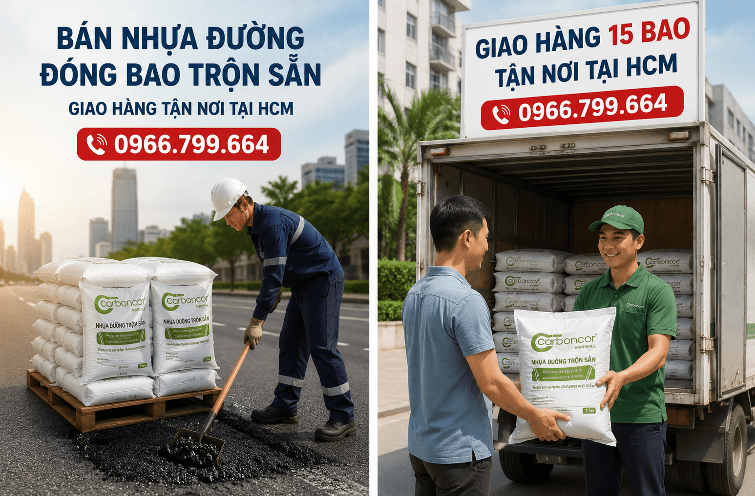 Cửa Hàng Nhựa Đường Trộn Sẵn Đóng Bao ở Quận Bình Tân