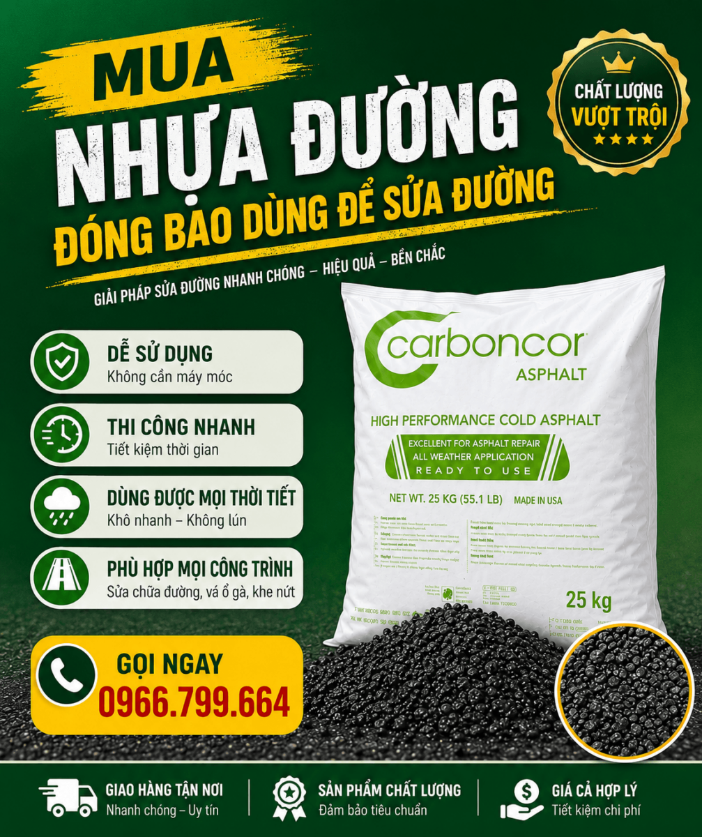 Mua Nhựa Đường Asphalt Đóng Bao