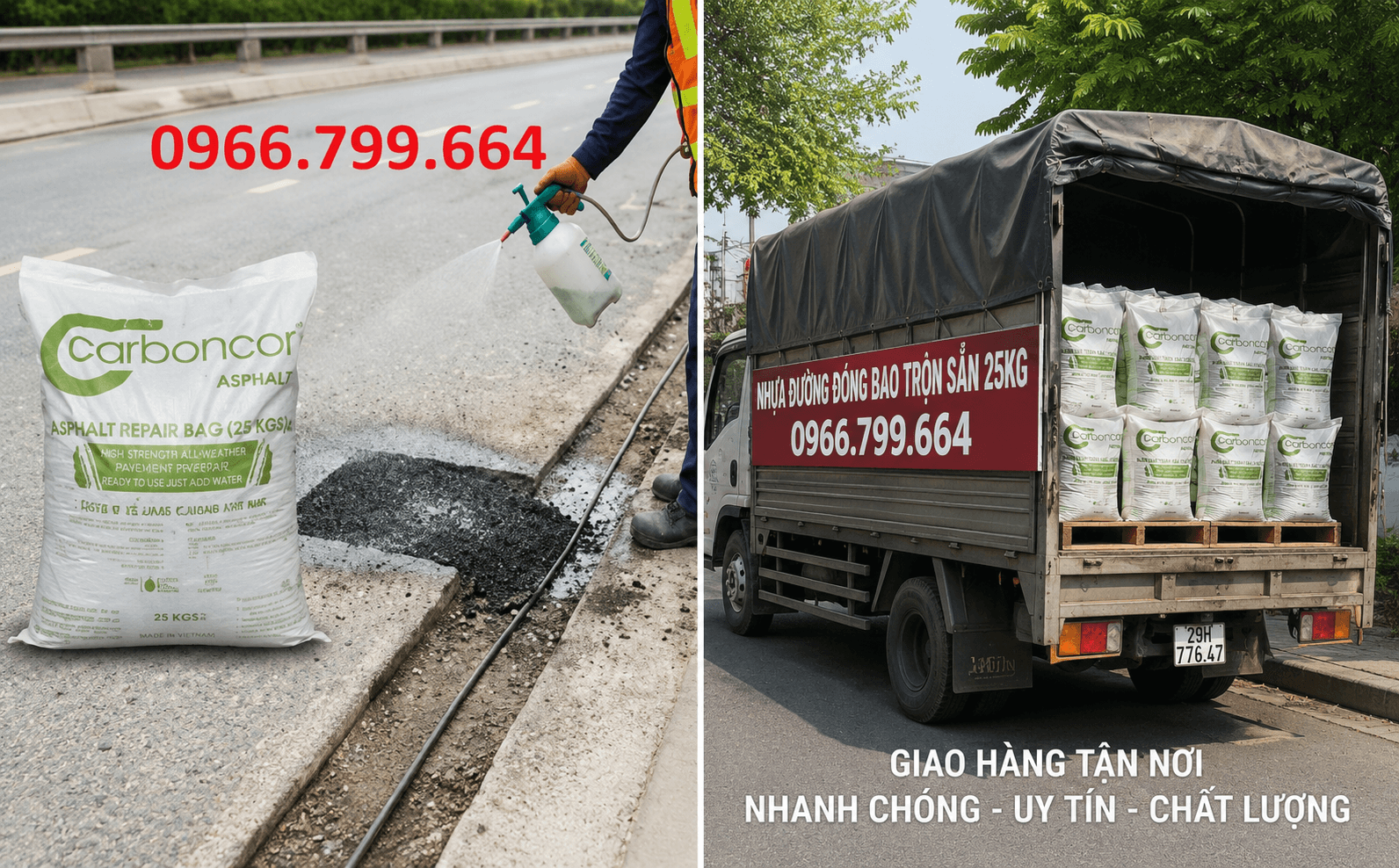 Mua Nhựa Đường Asphalt Đóng Bao Tại Bình Tân