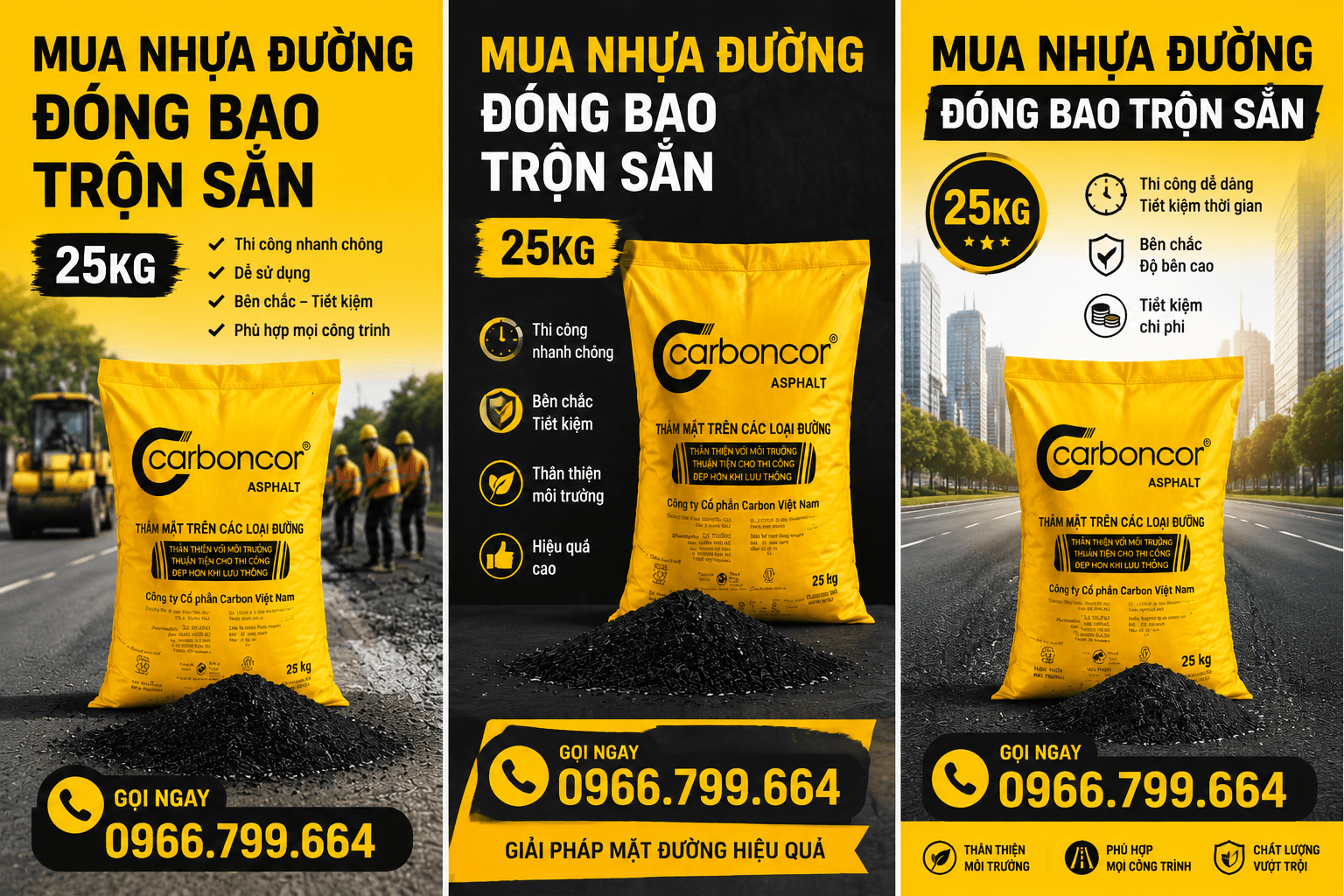 Mua Nhựa Đường Asphalt Đóng Bao Tại Quận Tân Phú