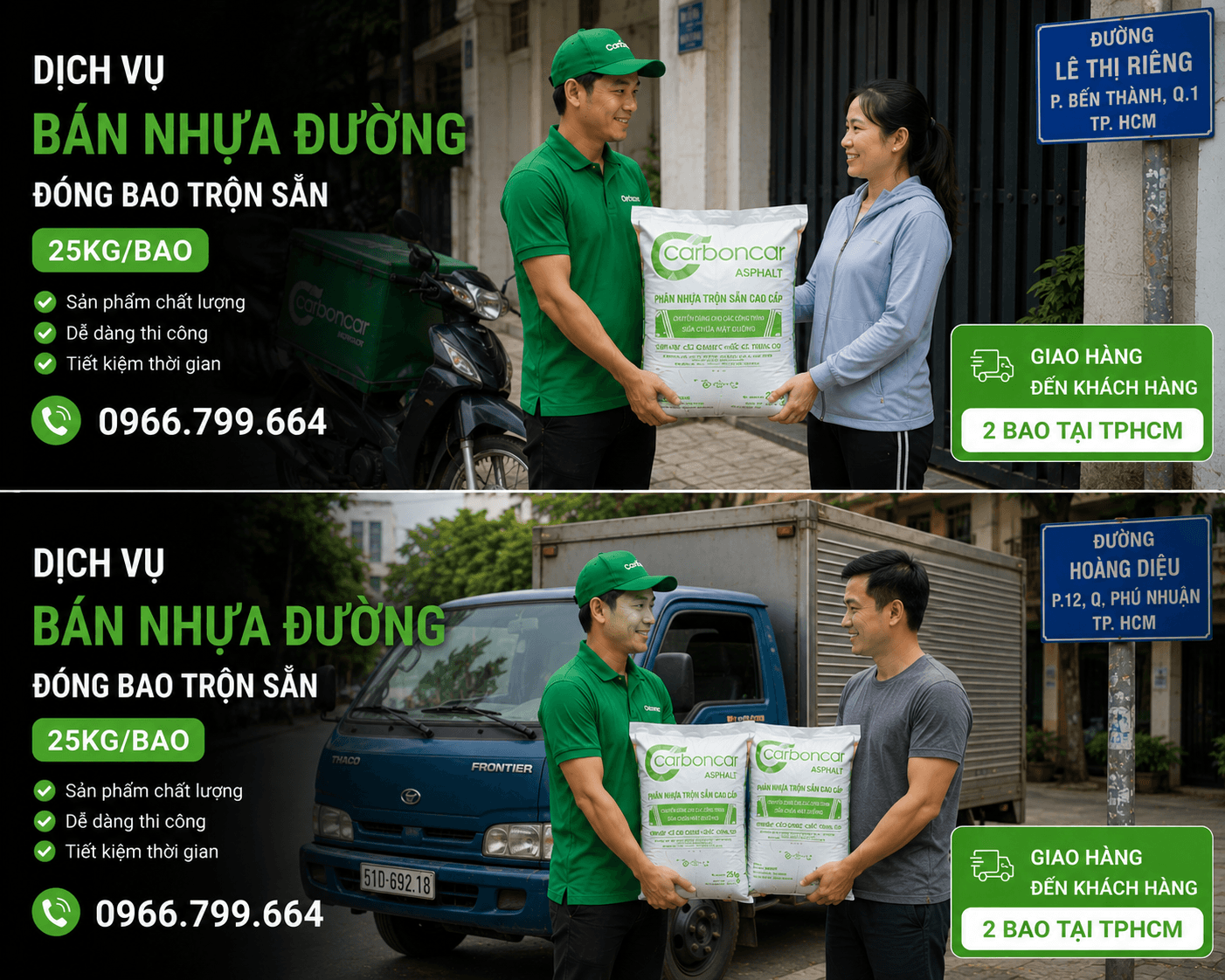 Mua Nhựa Đường Asphalt Đóng Bao ở Quận Bình Tân
