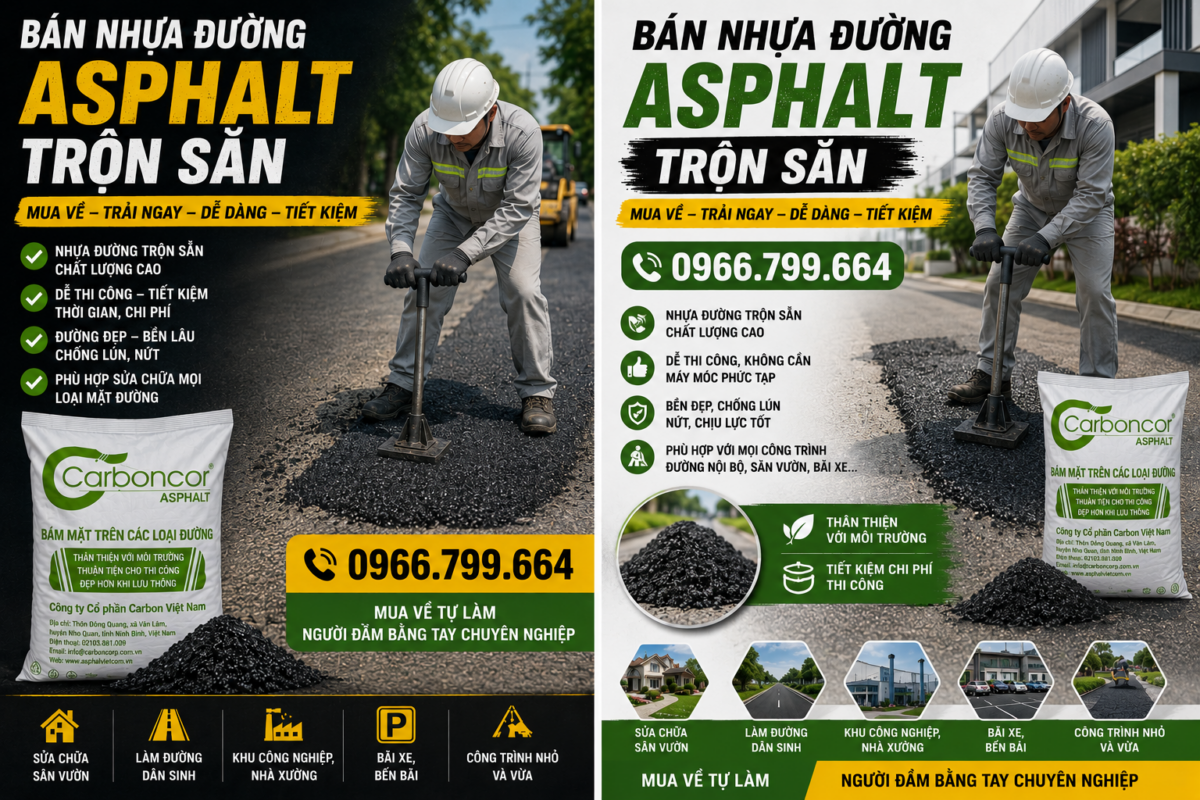 Mua Nhựa Đường Đóng Bao
