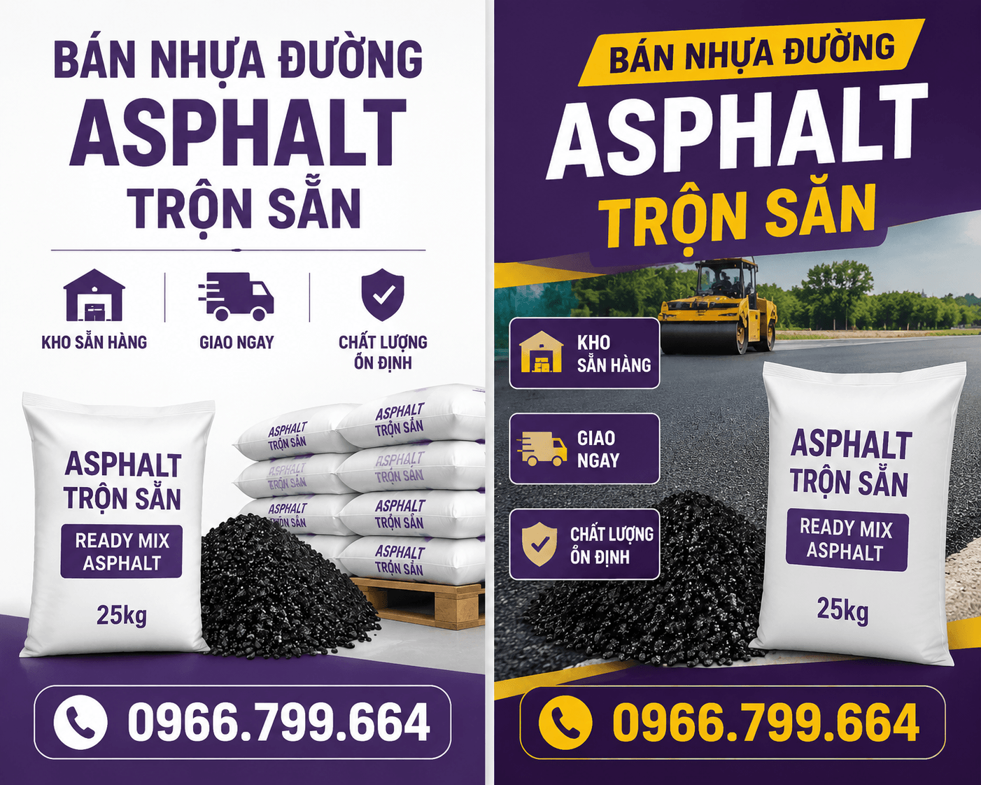 Mua Nhựa Đường Đóng Bao Bình Tân