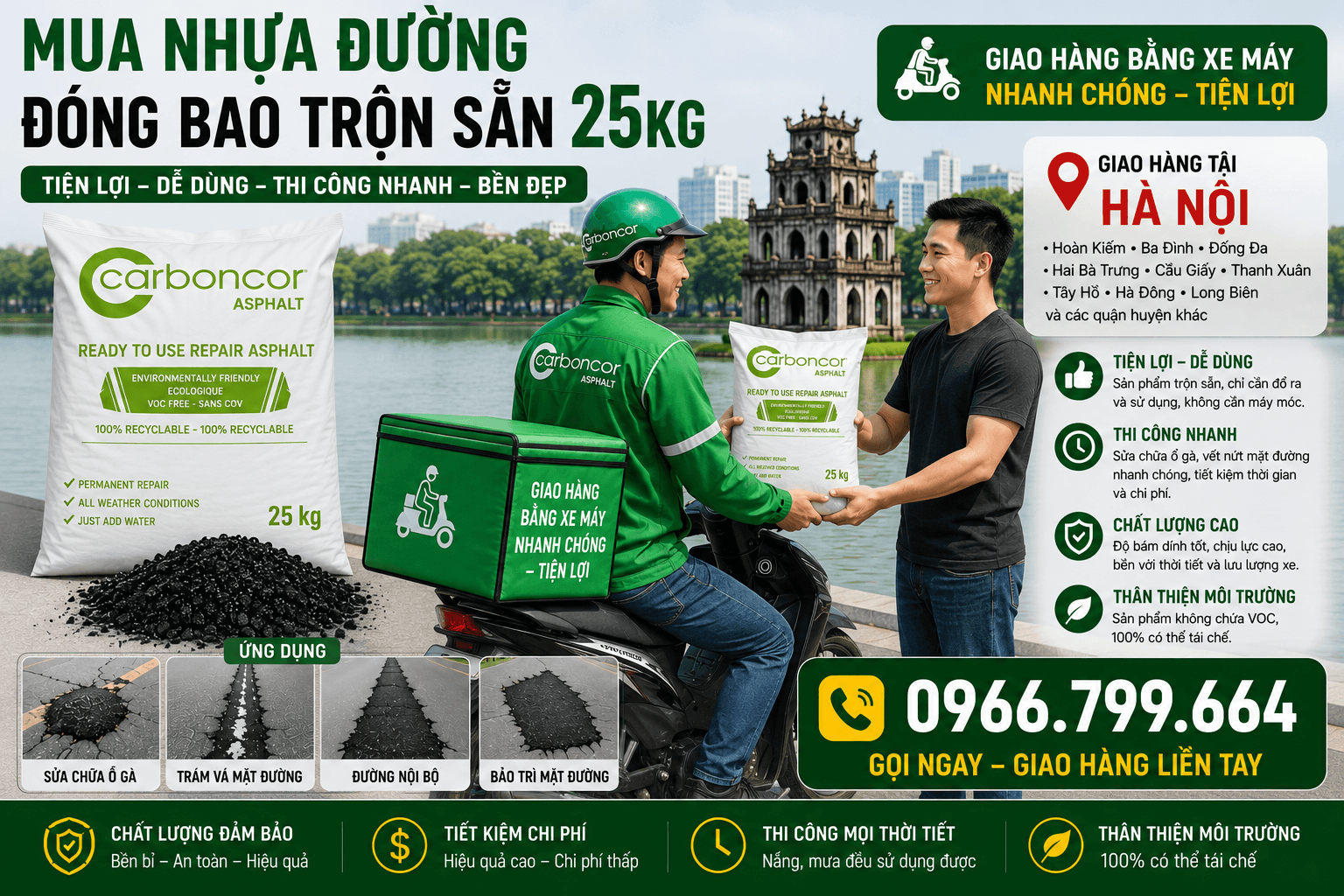Mua Nhựa Đường Đóng Bao Hà Nội